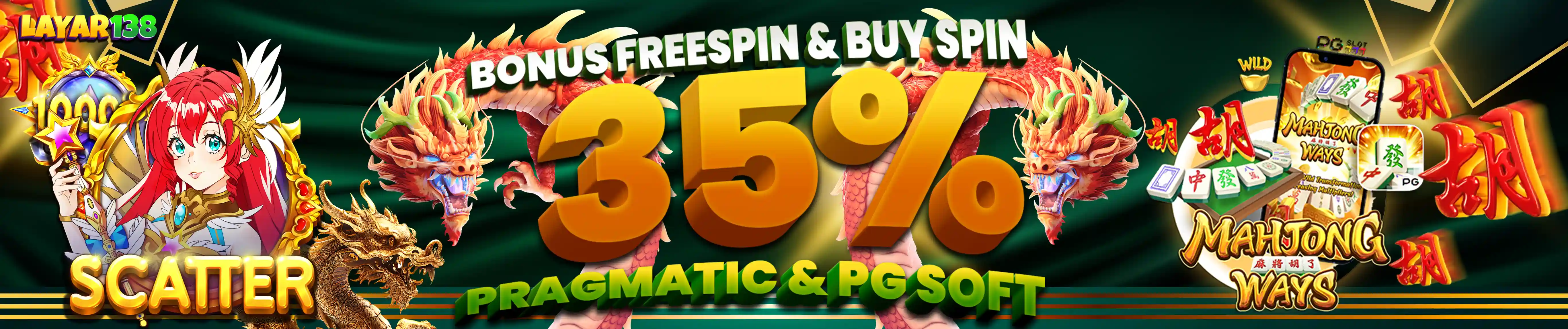 EVENT FREESPIN (PRAGMATIC & PG SOFT)